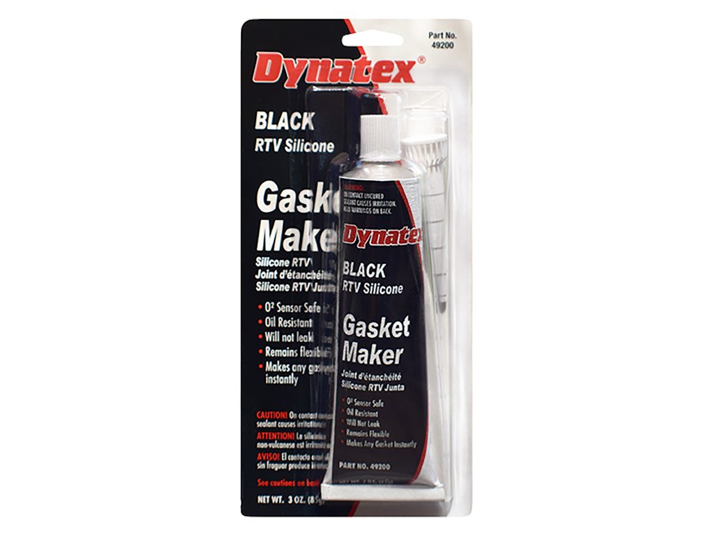 Dynatex® Black RTV Silicone Gasket Maker Engineering Adhesives