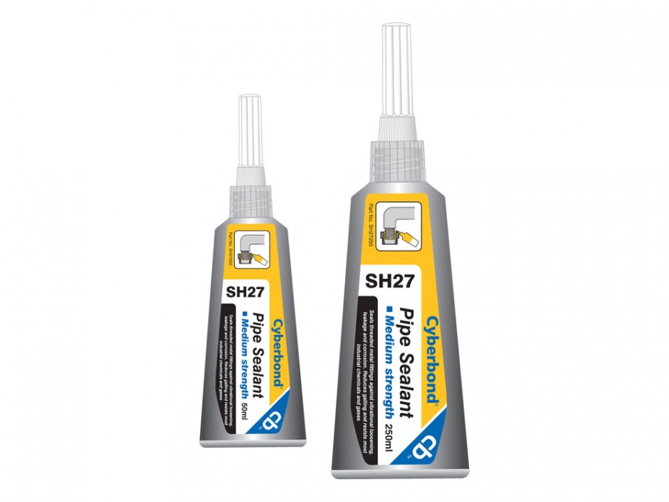 Cyberbond SH27 High Pressure Pipe Sealant, Medium Strength Engineering Adhesives & Lubricants